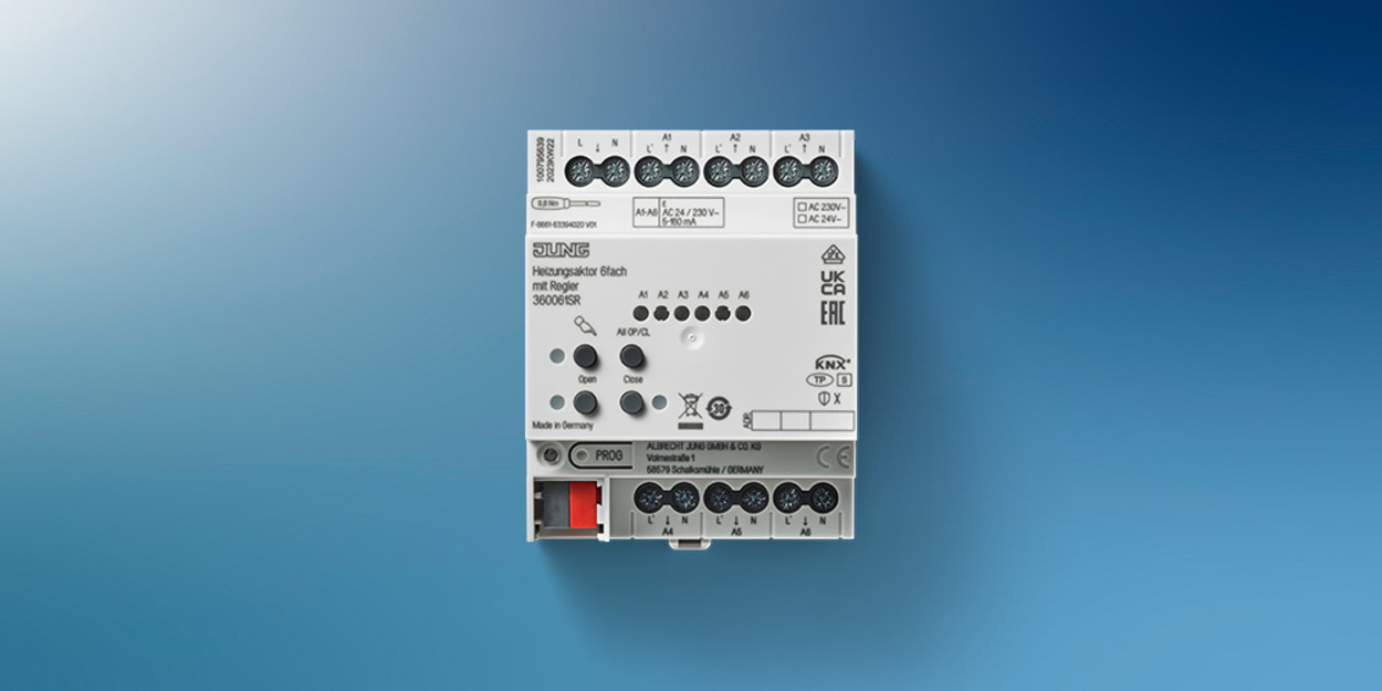 KNX Heizungsaktor 6-fach bei Hansen & Zängler Elektrotechnik in Gemünden