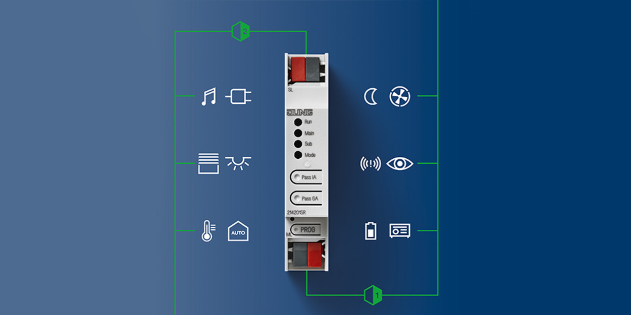 KNX Bereichs- und Linienkoppler bei Hansen & Zängler Elektrotechnik in Gemünden