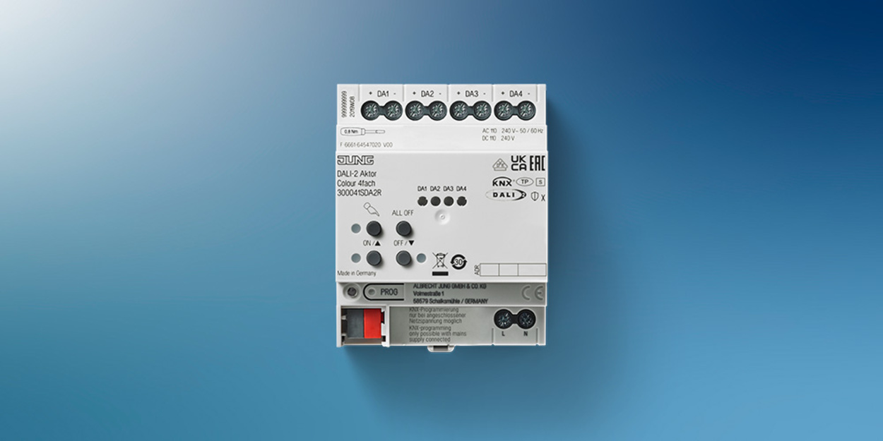 KNX DALI 2 Gateway Colour bei Hansen & Zängler Elektrotechnik in Gemünden